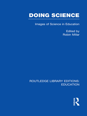 cover image of Doing Science (RLE Edu O)